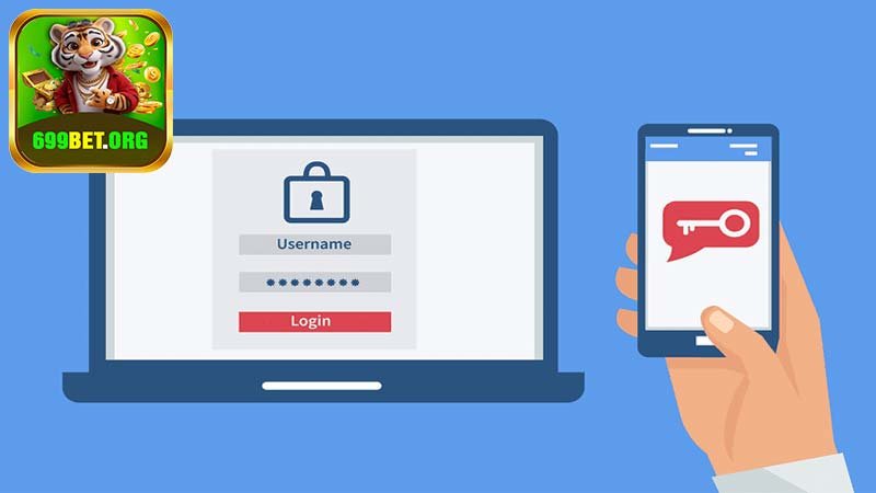 Confirme o login e as informações de segurança